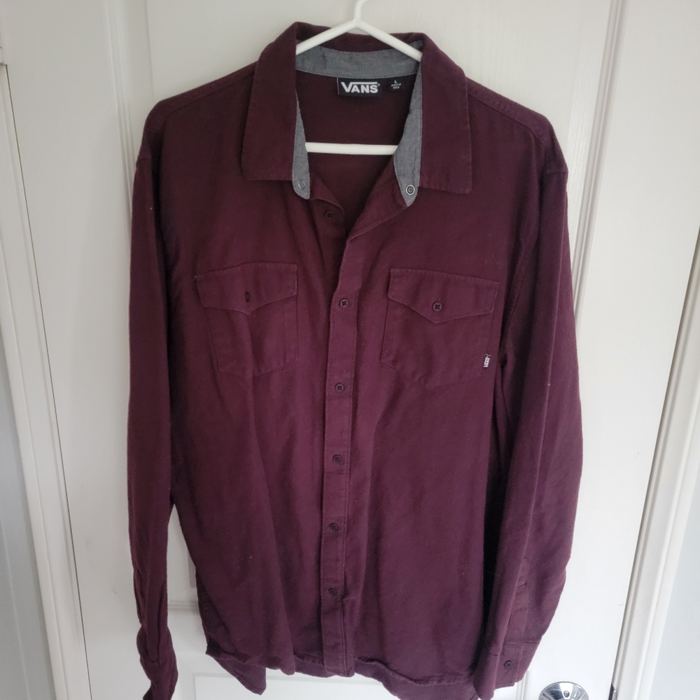 Maroon Van's Jacket